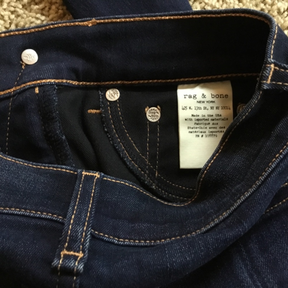 Women’s Rag & Bone High Rise Ankle Skinny - Picture 3 of 5